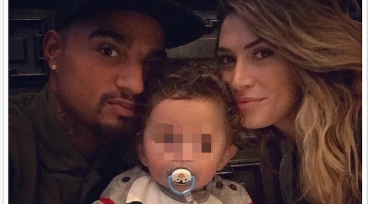 Melissa Satta, Maddox e Kevin Prince Boateng