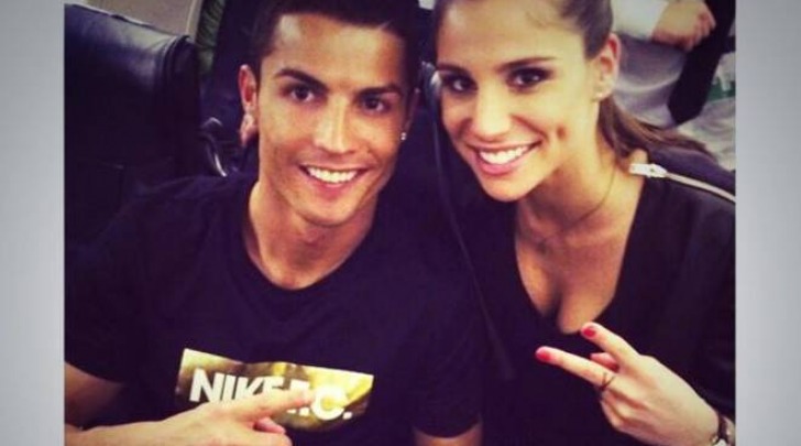 Cristiano Ronaldo e Lucia Villalon