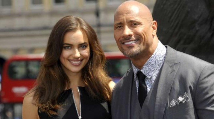 Irina Shayk e The Rock