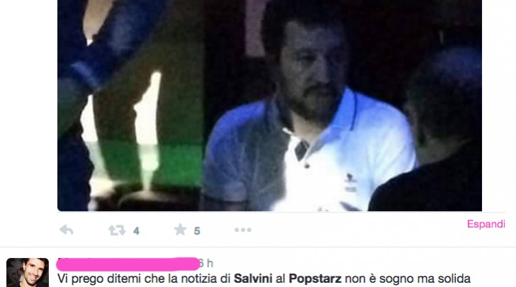 Matteo Salvini Popstarz gay
