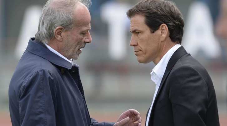 Rudi Garcia e Walter Sabatini