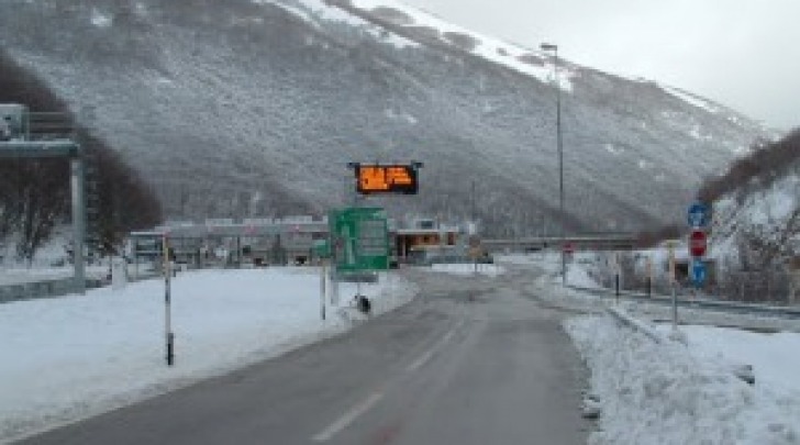 Autostrada svincolo Tornimparte