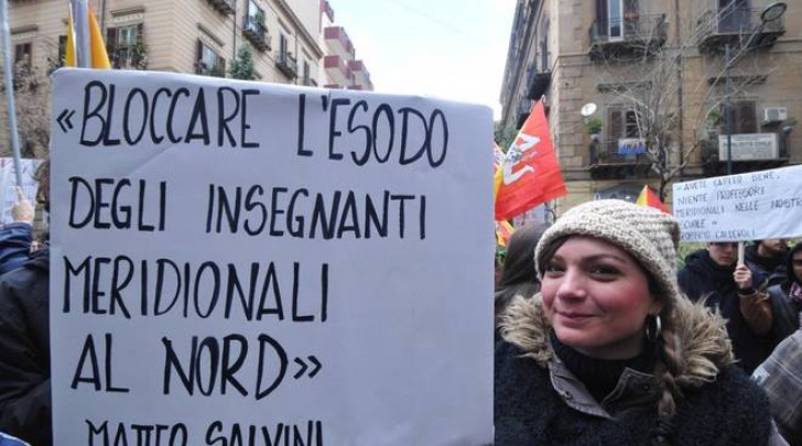 Salvini contestato a Palermo