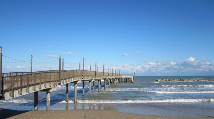 Il Pontile e la spiaggia Sirena di Francavilla al Mare