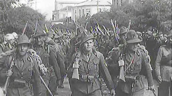 Battaglione alpini in Grecia