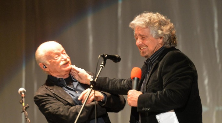 Gino Paoli Beppe Grillo