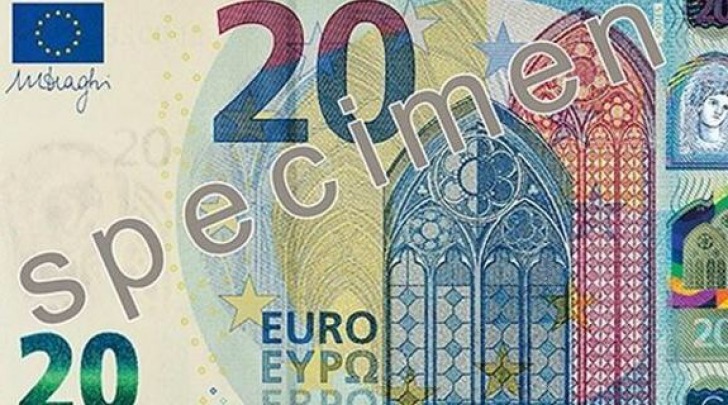 La nuova banconota da 20 euro