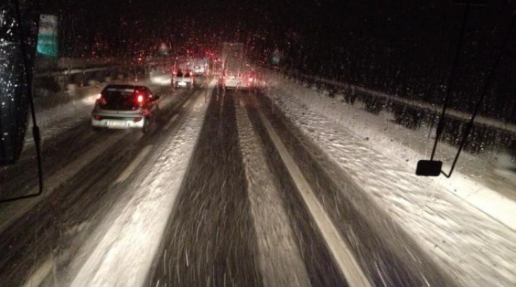 neve autostrada