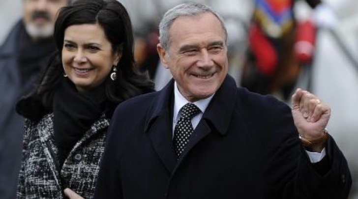 Laura Boldrini e Grasso