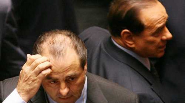 Antonio Di Pietro e Silvio Berlusconi