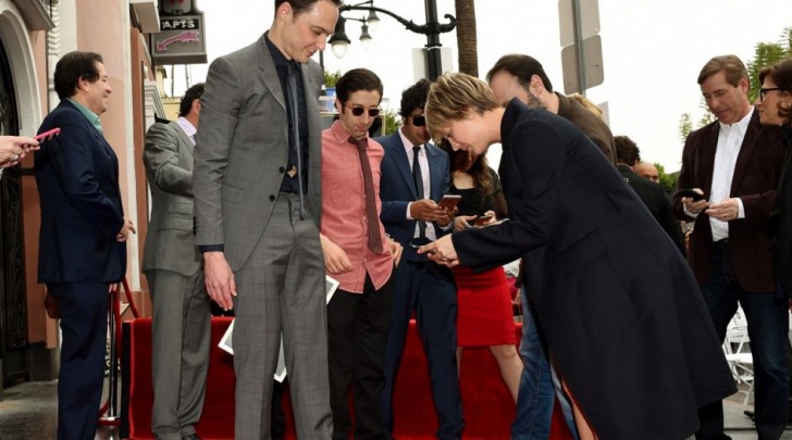 Jim Parsons Sheldon Cooper Walk of Fame