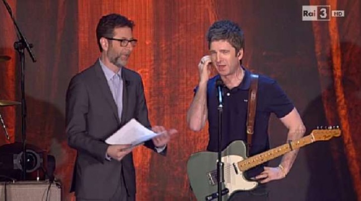 Noel Gallagher da Fabio Fazio