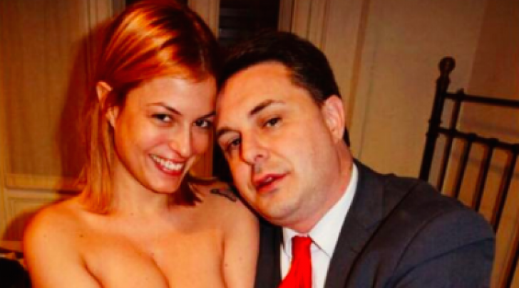 Sara Tommasi Nuda con Andrea Diprè