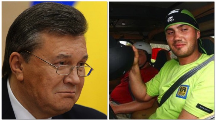 Viktor Yanukovich e figlio