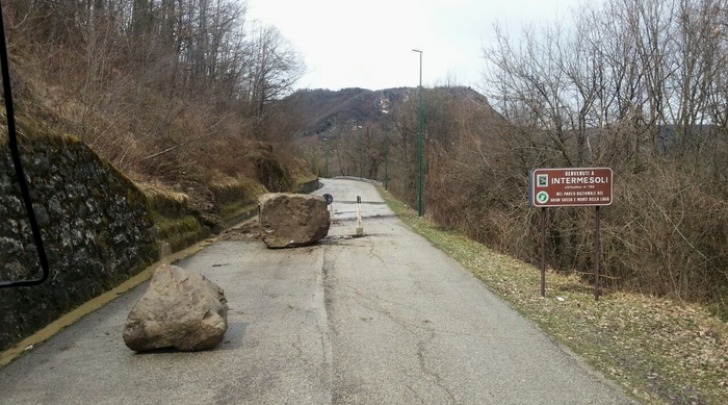 strada provinciale 43 tra Intermesoli e Fano Adriano