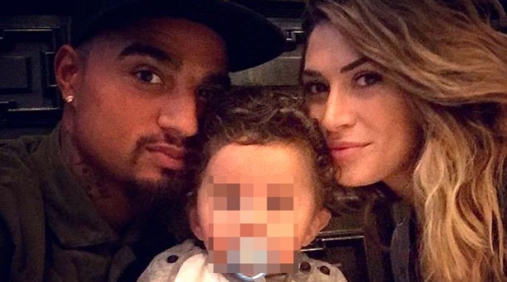 Melissa Satta, Kevin Prince Boateng e Maddox