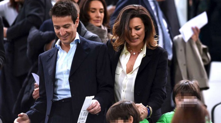 Alena Seredova, Alessandro Nasi e i due figli Louis Thomas e David Lee