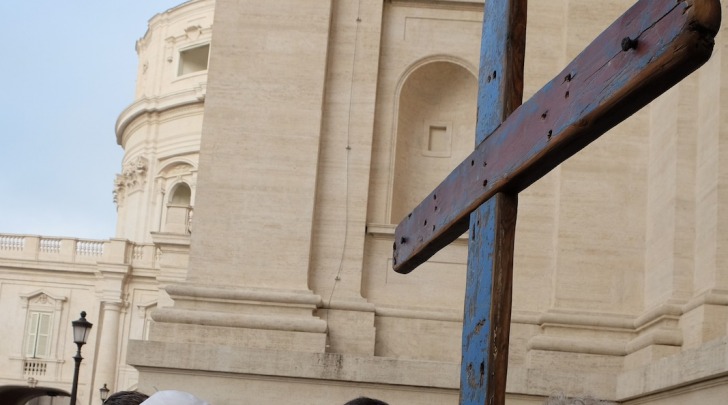 Papa Francesco e la Croce di Lampedusa