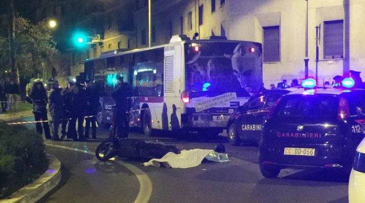 Roma, incidente mortale a piazza Istria