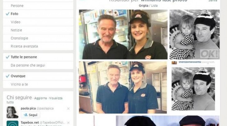 Robin Williams, le ultime foto