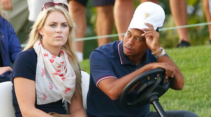 Lindsey Vonn e Tiger Woods