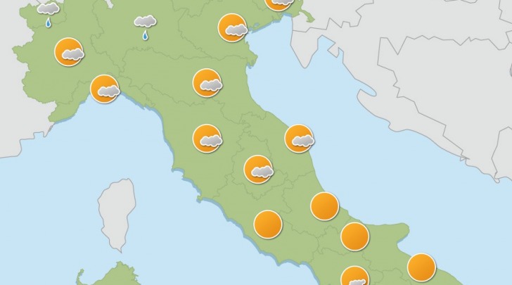 meteo fine settimana