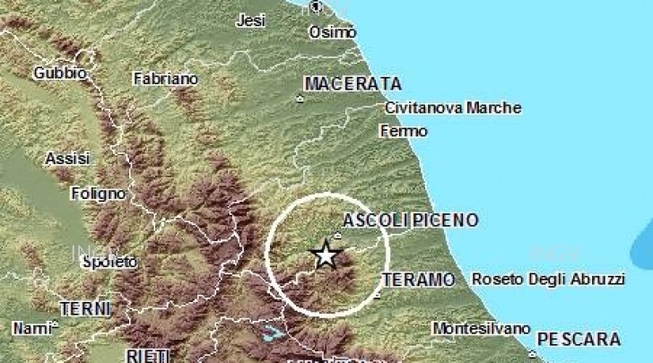 cartina sismica