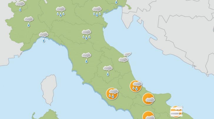 meteo fine settimana