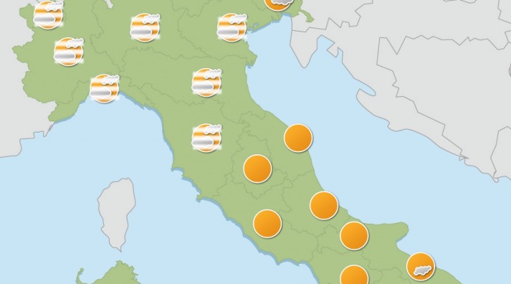 meteo oggi e domani