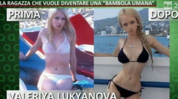 Valeria Lukyanova (Quelli che il calcio)