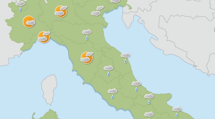 meteo fine settimana