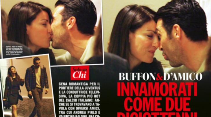 Gigi Buffon e Ilaria D'Amico