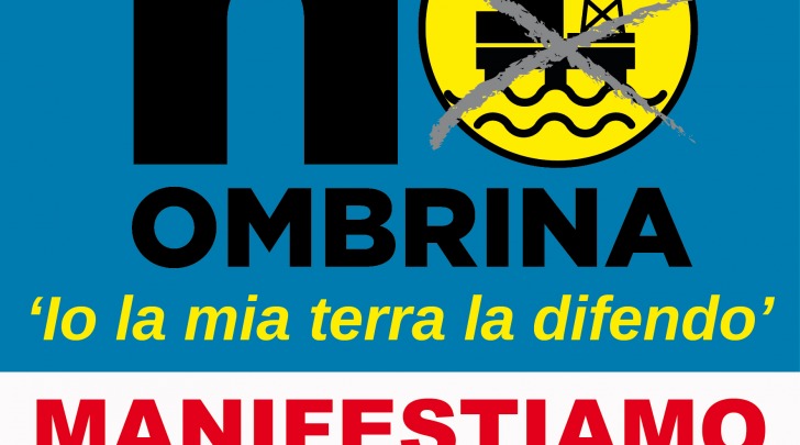 volantino manifestazione No Ombrina