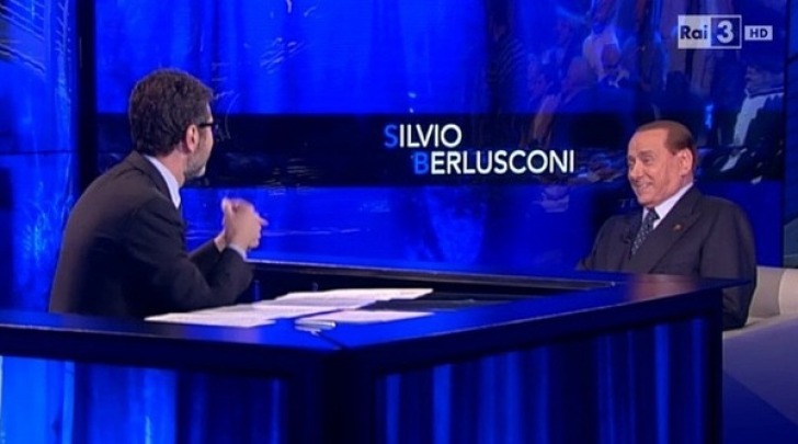 Silvio Berlusconi da Fabio Fazio