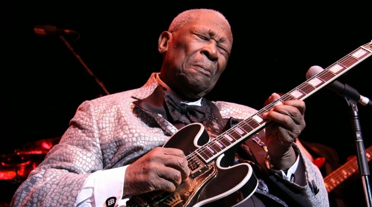 BB King, foto dalla pagina facebook ufficiale