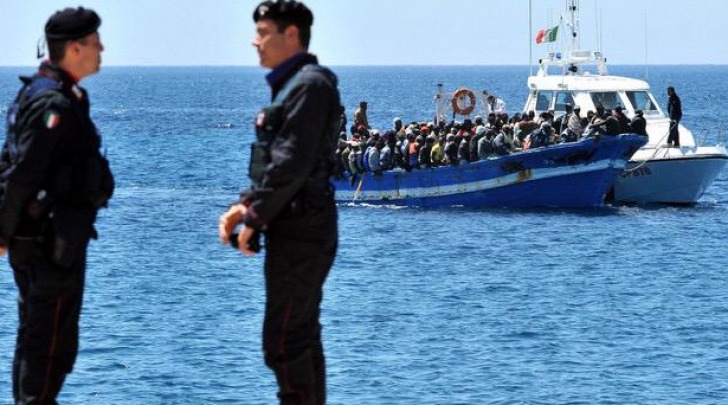 foto da twitter Frontex