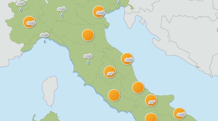 meteo fine settimana