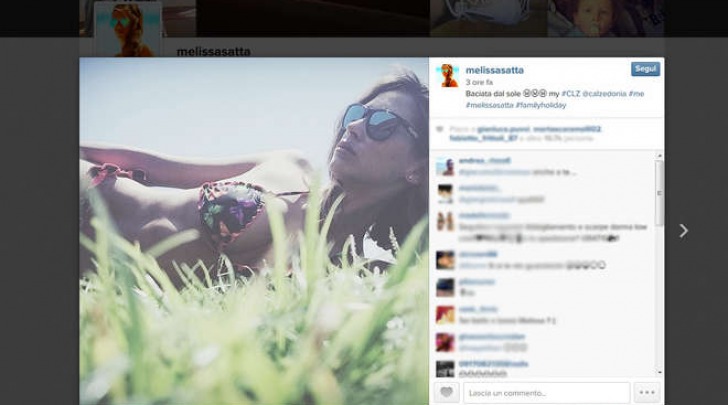 Le vacanze di Melissa Satta e Kevin Boateng (Instagram)