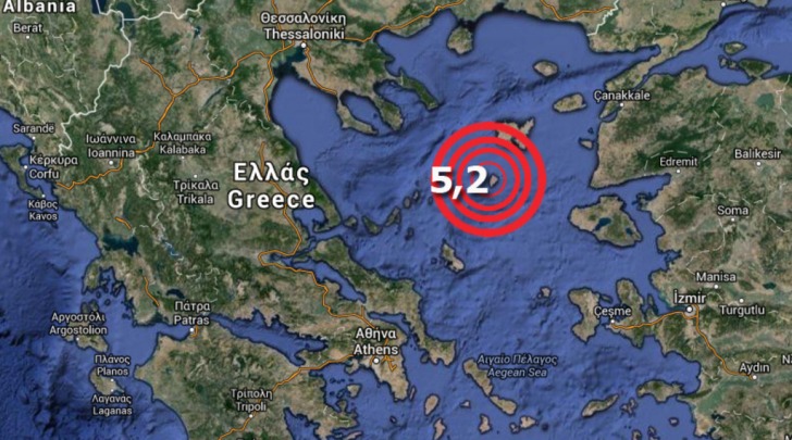 Terremoto in Grecia