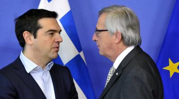 Tsipras e Junker