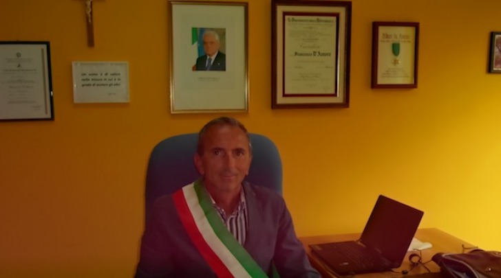 Il sindaco di Fagnano Alto, Francesco D'Amore