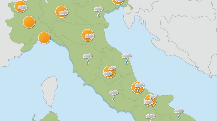 meteo fine settimana