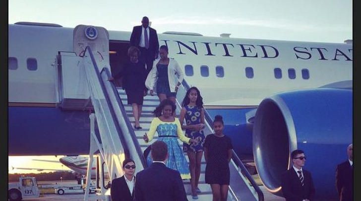 Michelle Obama - foto da twitter @FLOTUS