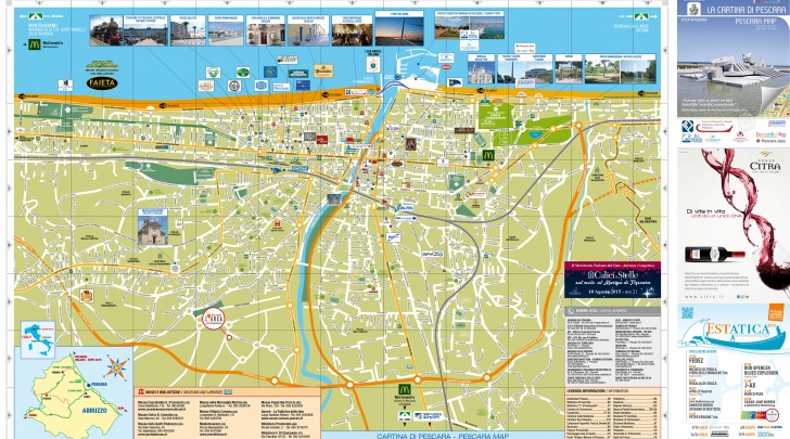 Cartina Pescara