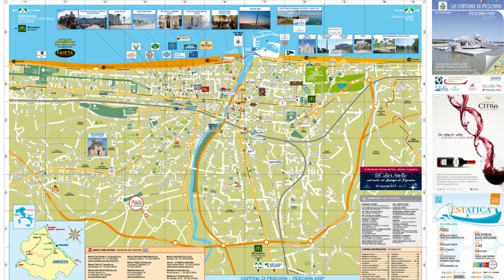 Cartina Pescara