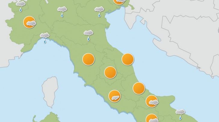 meteo prossima settimana