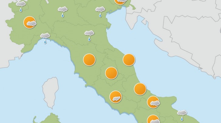 meteo prossima settimana