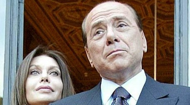 Silvio Berlusconi e Veronica Lario