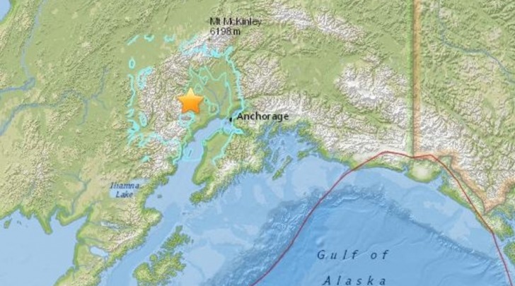 Terremoto in Alaska