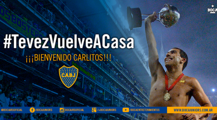 Carlos Tevez sito Boca Juniors